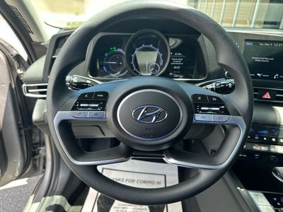 2023 Hyundai Elantra Hybrid Blue