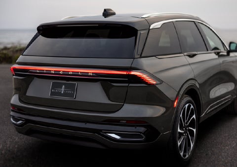 The rear of a 2025 Lincoln Black Label Nautilus® SUV displays full LED rear lighting. | Capital Lincoln of Wilmington in Wilmington NC