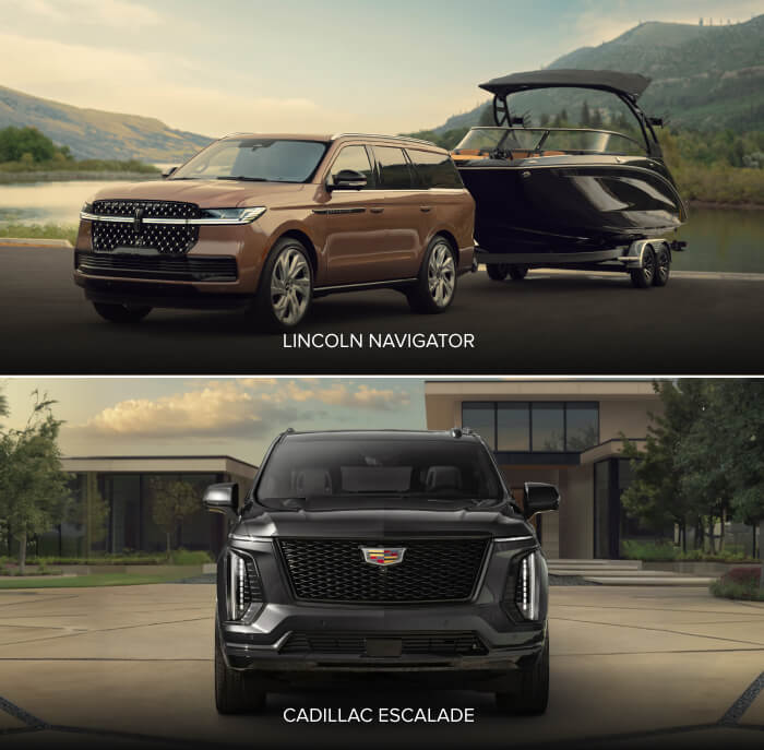 2026 Lincoln Navigator and Cadillac Escalade