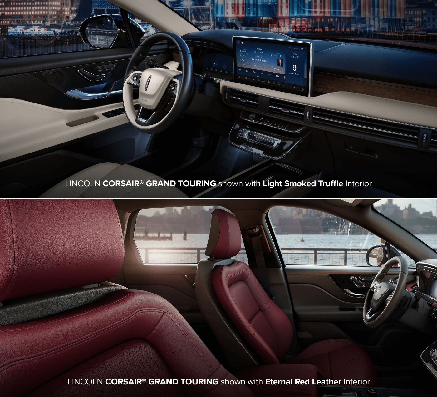 2026 Lincoln Corsair Interior & Exterior Colors